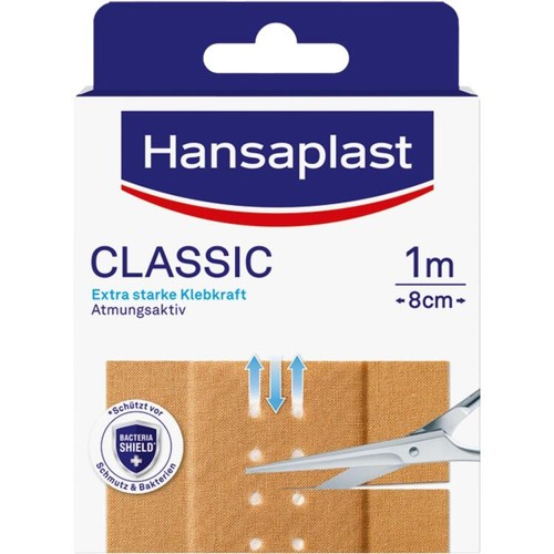 Hansaplast Classic Pflaster 1mx8cm 1 Stück