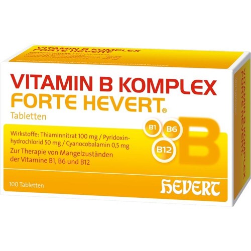 Vitamin B-Komplex forte Hevert 100 Stück