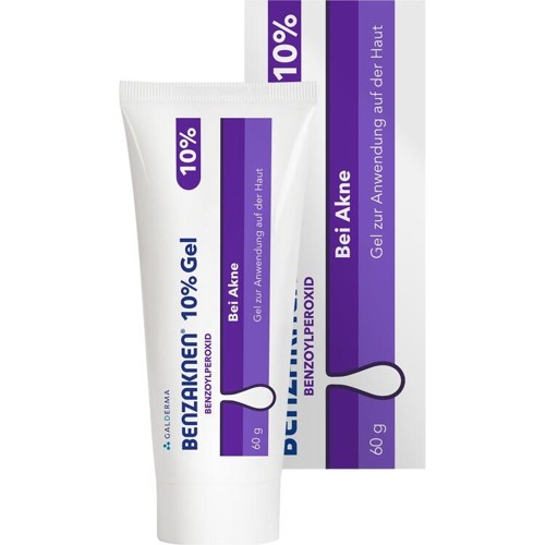 Benzaknen 10% Gel 60 Gramm