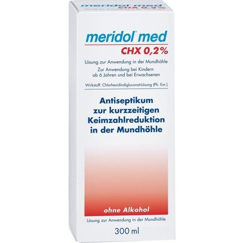 meridol med CHX 0.2% Spülung 300 Milliliter