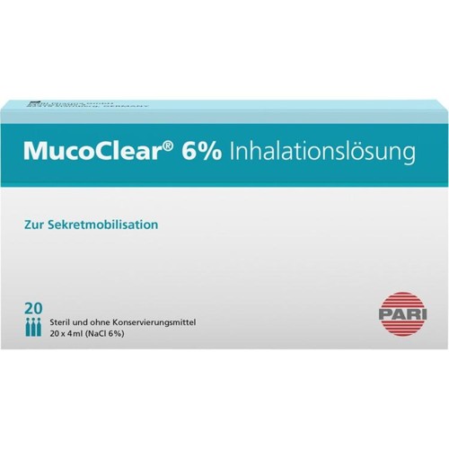 MucoClear 6% NaCl Inhalationslösung 80 Milliliter