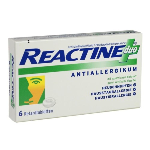 Reactine duo 6 Stück