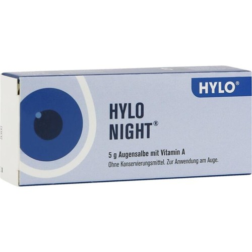 HYLO NIGHT Augensalbe 5 Gramm