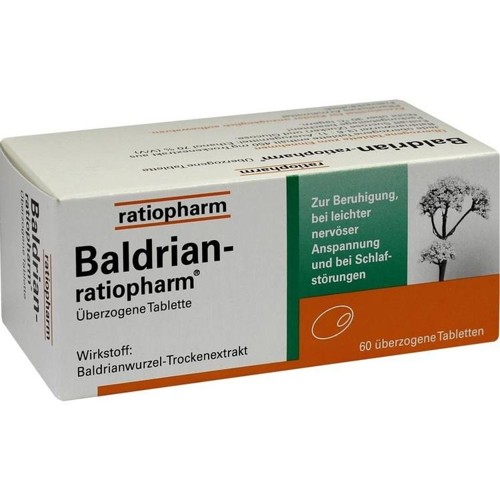 Baldrian-ratiopharm 60 Stück