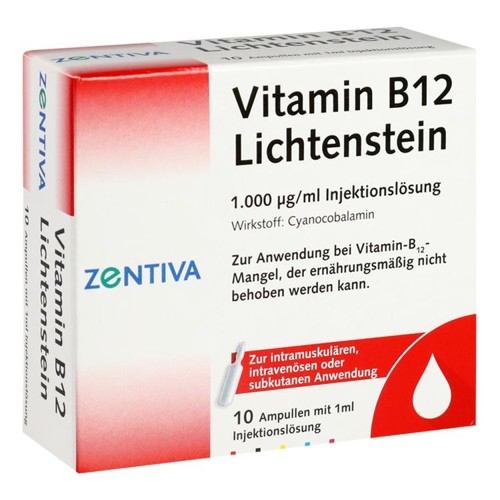 Vitamin B12 1000ug Lichtenstein 10 Milliliter