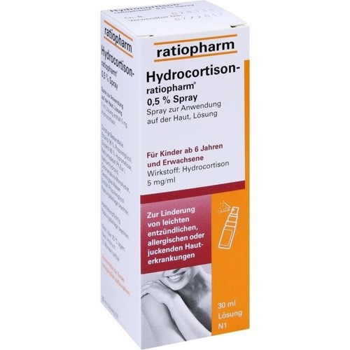Hydrocortison-ratiopharm Spray 0.5% 30 Milliliter