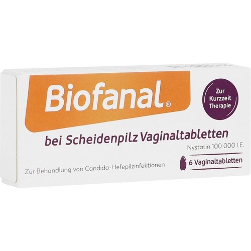 Biofanal bei Scheidenpilz Vaginaltabletten 6 Stück