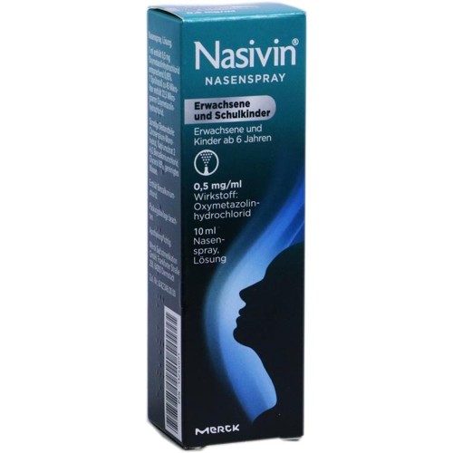 Nasivin Nasenspray Erwachsene und Schulkinder 10 Milliliter