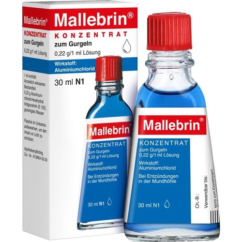 Mallebrin Konzentrat zum Gurgeln 30 Milliliter