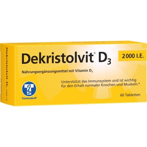 Dekristolvit D3 2000 I.E. 60 Stück