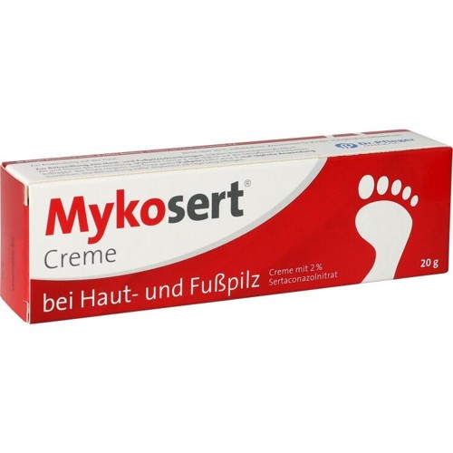 Mykosert Creme bei Haut- und Fußpilz 20 Gramm