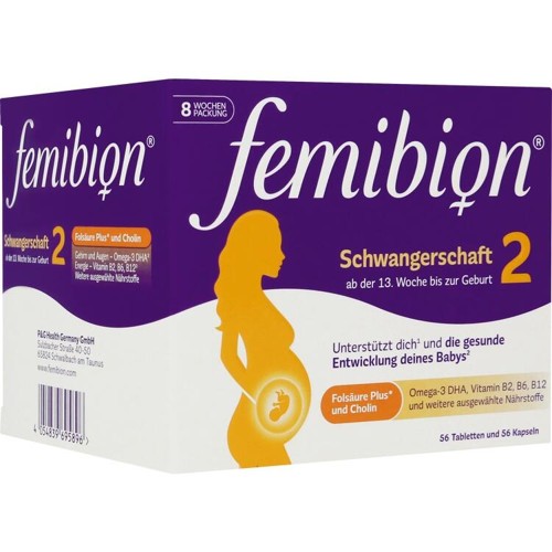 Femibion 2 Schwangerschaft Kombipackung 112 Stück