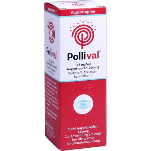 Pollival 0.5mg/ml Augentropfen Lösung 10 Milliliter