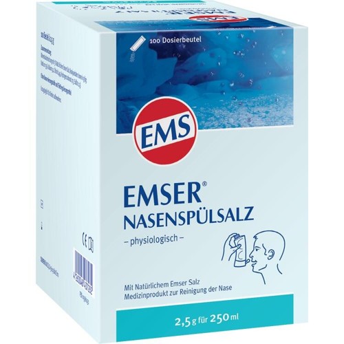 EMSER NASENSPÜLSALZ physiologisch Beutel 100 Stück