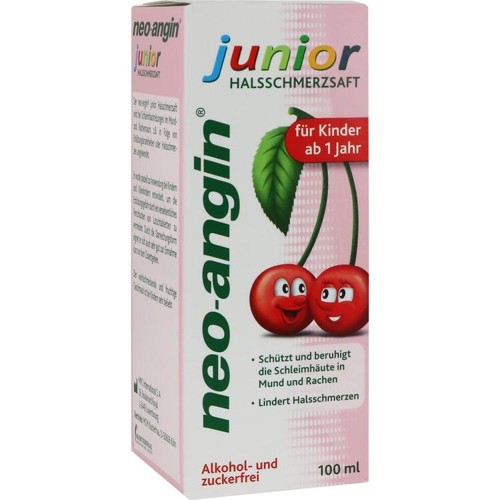 neo-angin junior Halsschmerzsaft 100 Milliliter