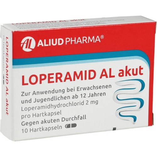 Loperamid AL akut 10 Stück