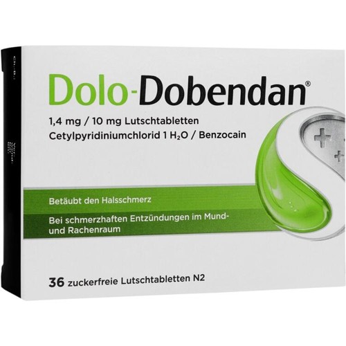 Dolo-Dobendan 1.4mg/10 mg Lutschtabletten 36 Stück