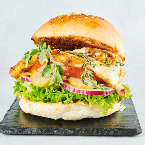 Mozzarella Burger (vegetarisch)