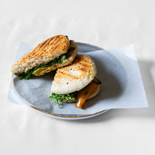 Panini Gemüse-Rucola