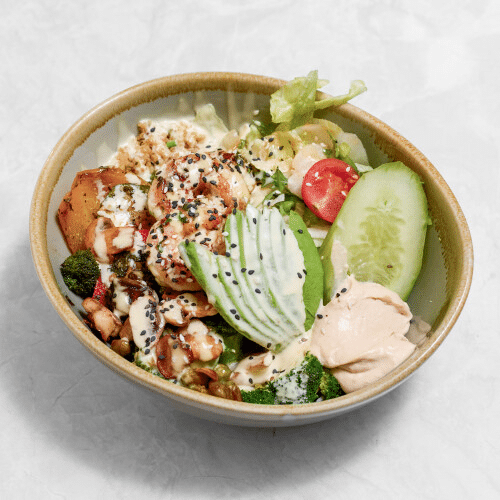 Miro Bowl mit Garnelen