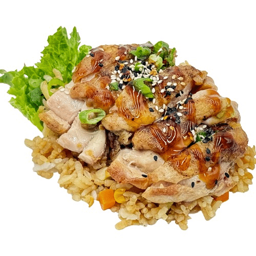 Gebratener Reis mit Huhn