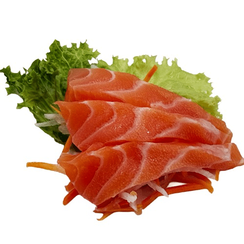 Lachs Sashimi Salat