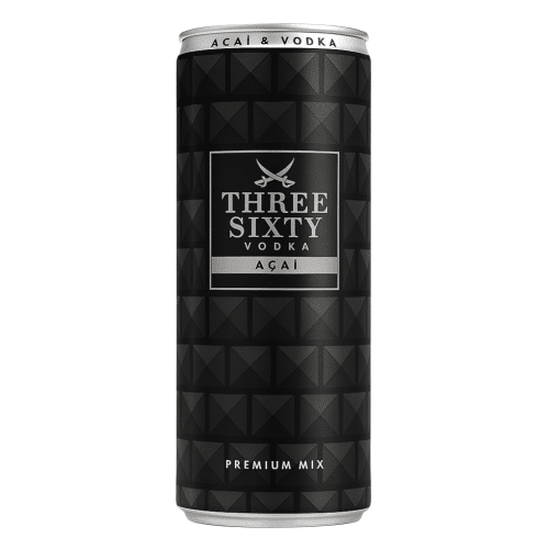 Three Sixty Vodka Acai 0.33l