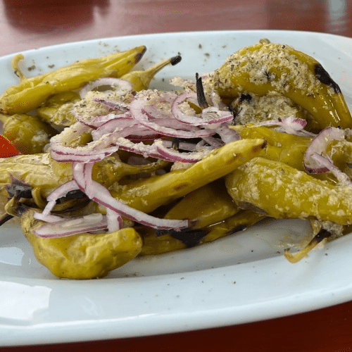 Peperoni vom Grill