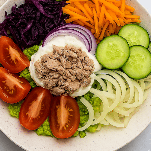 Salat mit Thunfisch