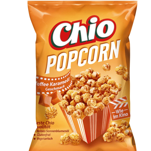 Chio Popcorn Toffee Karamell 120g