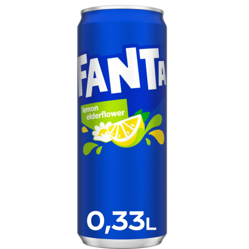 Fanta Lemon & Elderflower 0.33l (EINWEG)