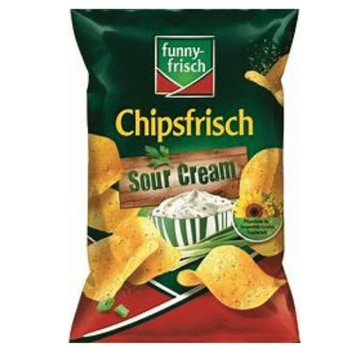 funny-frisch Chipsfrisch Sour Cream 150g