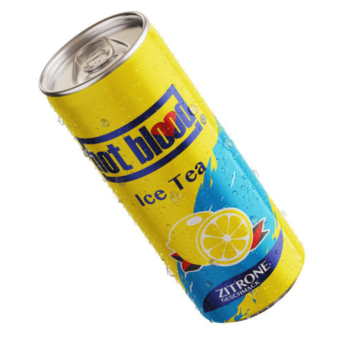 Hot Blood Ice Tea Zitrone 0.33l (EINWEG)