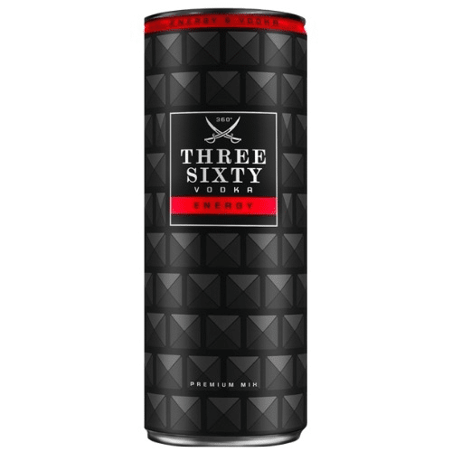 Three Sixty Vodka Dark Berry 0.33l (EINWEG)