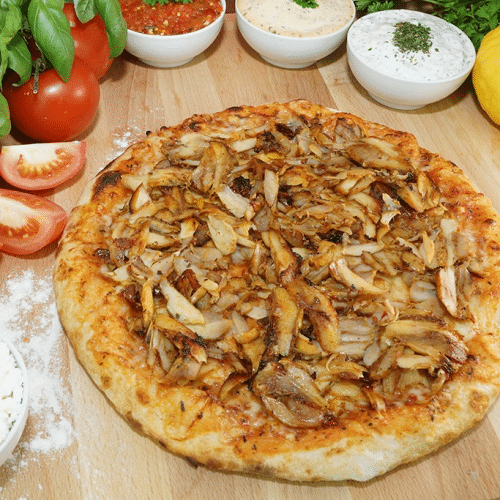 Pizza Hähnchen