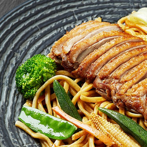 Ente nach Szechuan-Art (scharf)