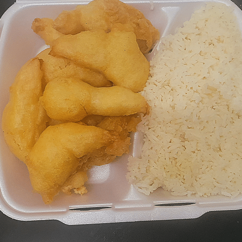 Garnelen Gebacken mit Ananas