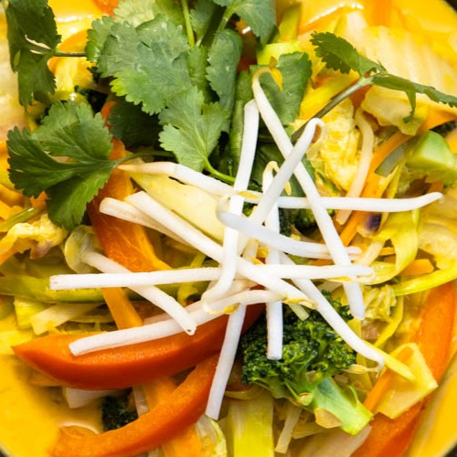 Gelber Thai-Curry  Chicken