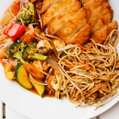 Hühnerfleisch Gebacken