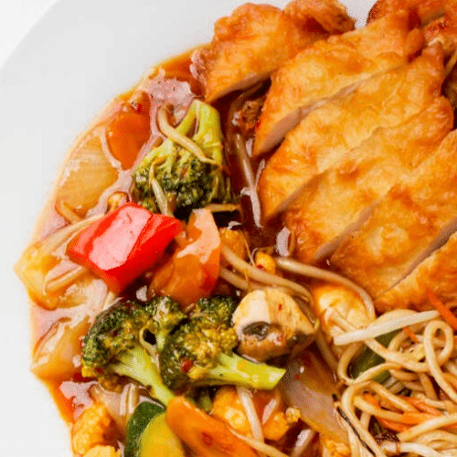 Hühnerfleisch Gebacken