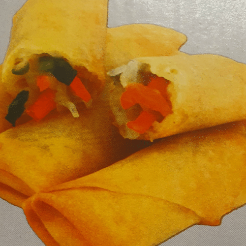 Vegetarische Frühlingsrolle