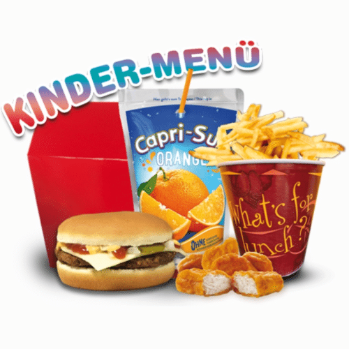 Cheese Burger Kinder-Menü