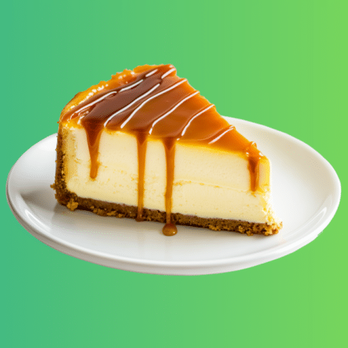 Cheesecake mit Karamellsauce 170g - 180g