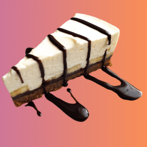 Cheesecake mit Schokosauce ca. 170g - 180g