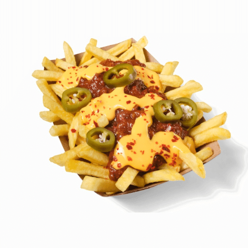 Chili-Cheese frites (groß)