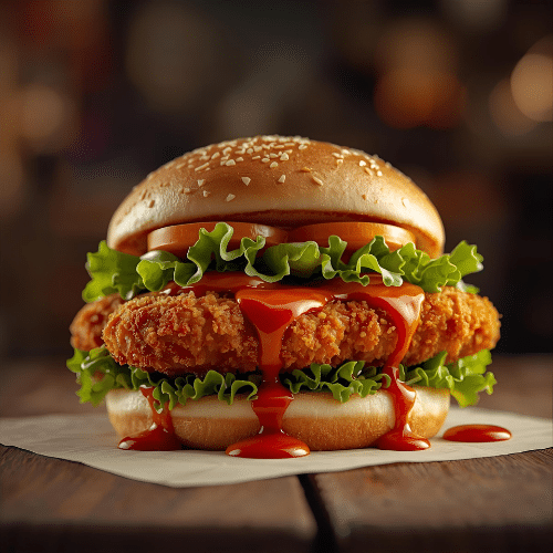 Chicken Deluxe Burger 135g
