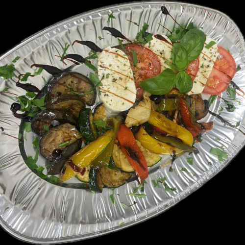 Mediterrane Antipasti-Schale