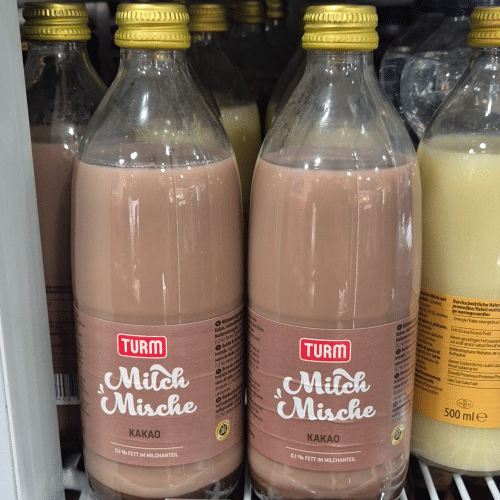 Kakao Milch 0,5l(Glas)