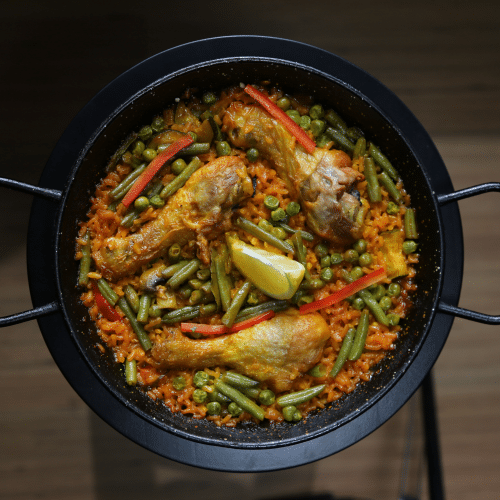 Paella con Pollo