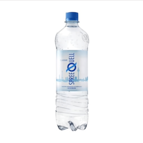 Spreequell Mineralwasser mit Kohlensäure 1,0l (MEHRWEG)